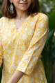 Image for Kusvaa Taf84 Azha Regular Wear Cotton Kurta Sleeve