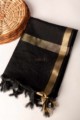 Image for Kusvaa Umsdupatta 22 Multiple Color Kota Doria Dupatta Black Featured