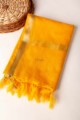 Image for Kusvaa Umsdupatta 22 Multiple Color Kota Doria Dupatta Yellow Front