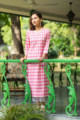Image for Kusvaa Vcr130 Mitaksh Handblock Print Straight Kurta Front