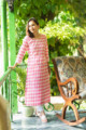 Image for Kusvaa Vcr130 Mitaksh Handblock Print Straight Kurta Look