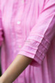 Image for Kusvaa Ws871 Sarisha A Line Gulabi Kurta Sleeve