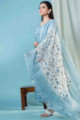 Image for Kusvaa Ws876 Braahmi Linen Kurta With Dupatta Look