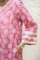 Image for Kusvaa Wsr303 Ishani Block Print Kurta Pant Set Pocket
