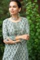 Image for Kusvaa Wsr304 Maina Block Print Straight Fit Kurta Top