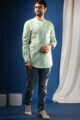 Image for Kusvaa Bpr09 Adhrit Stripes Men Shirt Side