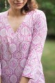 Image for Kusvaa De141 Ajaya Regular Wear Straight Fit Kurta Closeup 2