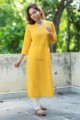 Image for Kusvaa Taf89 Adithi Regular Straight Fit Kurta Front