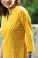 Image for Kusvaa Taf89 Adithi Regular Straight Fit Kurta Side