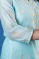 Image for Kusvaa Ws886 Trishana Chanderi Straight Kurta Sleeve