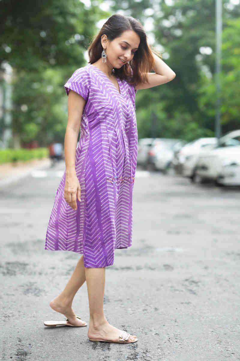 Image for Kusvaa Ws887 Misha Shibori A Line Dress Side