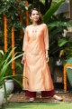 Image for Kusvaa Ws894 Hima Chanderi Straight Fit Kurta Front