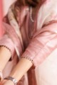 Image for Kusvaa Ws896 Urmul Chanderi Kurta With Organza Dupatta Closeup