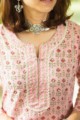 Image for Kusvaa Wsr321 Aarunya Block Print Kurta Pant Set Closeup
