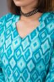 Image for Taf88 Nandika Cotton Straight Kurta Closeup New