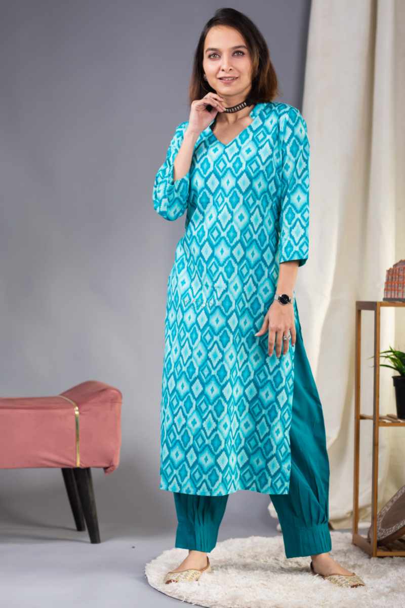 Image for Taf88 Nandika Cotton Straight Kurta Featured New