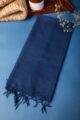 Image for Bprdupatta01 Cotton Kota Doria Dupatta Ink Blue Featured