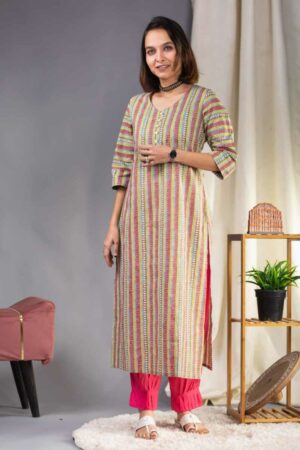 Image for De148 Manasa Regular Wear Kurta Featured New