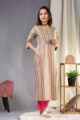 Image for De148 Manasa Regular Wear Kurta Side New