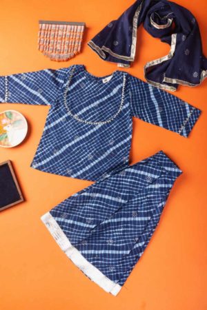 Image for Kusvaa Aj66 Nandika Cotton Girls Skirt Complete Set Featured