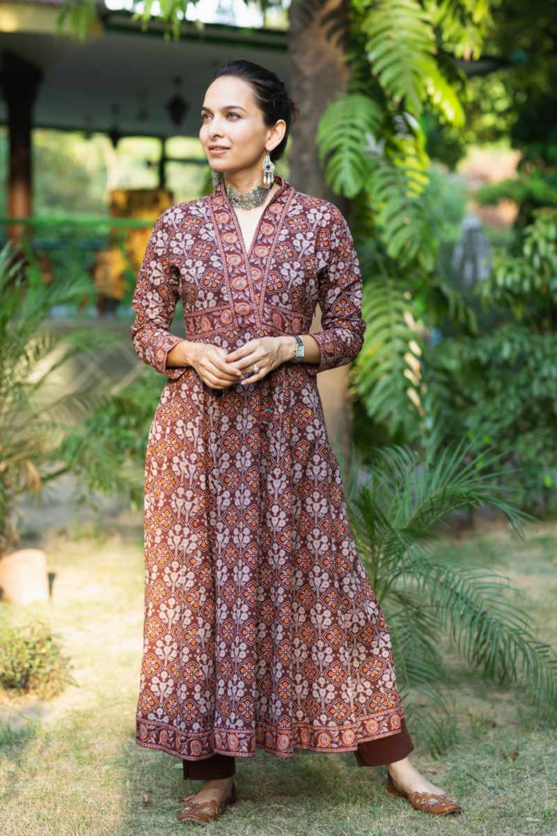 Image for Kusvaa Avdaf184 Tajia Cotton A Line Kurtadress Featured