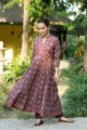 Image for Kusvaa Avdaf184 Tajia Cotton A Line Kurtadress Front