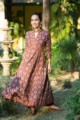 Image for Kusvaa Avdaf184 Tajia Cotton A Line Kurtadress Side