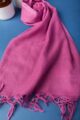 Image for Kusvaa Bprdupatta01 Cotton Kota Doria Dupatta Onion Pink Closeup