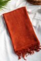 Image for Kusvaa Bprdupatta01 Cotton Kota Doria Dupatta Rust Featured