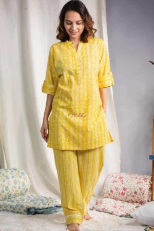 Image for Kusvaa De144 Varali Cotton Jammies Set Featured