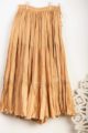 Image for Kusvaa Sap17 Crushed Cotton Sharara Beige Side New