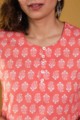 Image for Kusvaa Taf90 Garvita Regular Wear Straight Kurta Closeup
