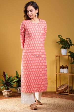 Image for Kusvaa Taf90 Garvita Regular Wear Straight Kurta Featured