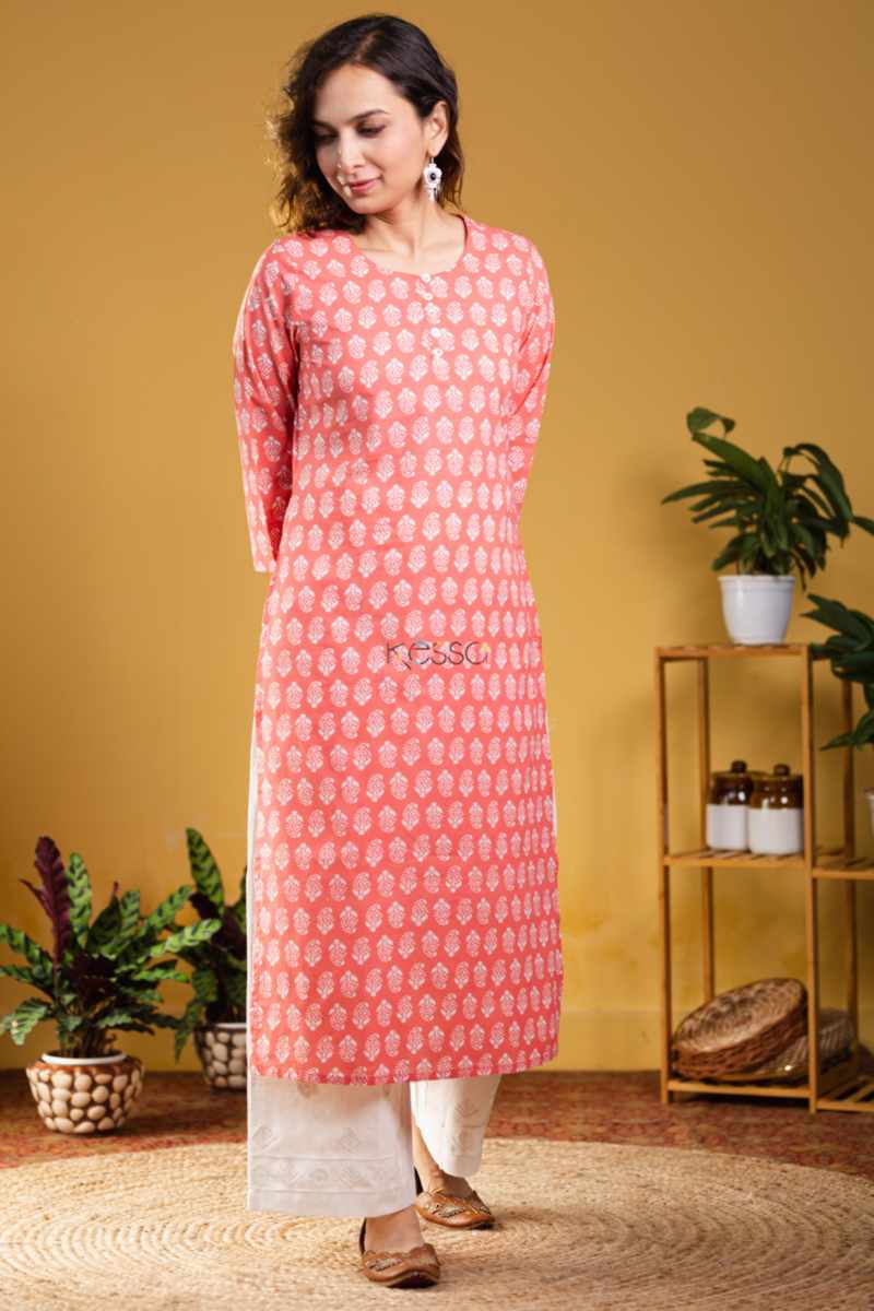 Image for Kusvaa Taf90 Garvita Regular Wear Straight Kurta Featured