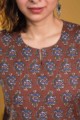 Image for Kusvaa Taf91 Dikshita Regular Wear Kurta Closeup