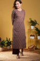 Image for Kusvaa Taf91 Dikshita Regular Wear Kurta Side