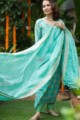 Image for Kusvaa Ws899 Aarushi Chanderi Kurta With Dupatta Side