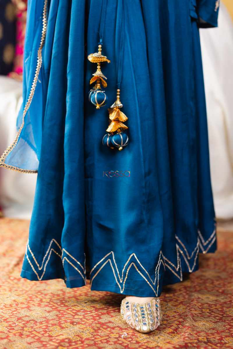 Image for Kusvaa Ws910 Savarna Silk Skirt Complete Set Closeup 2