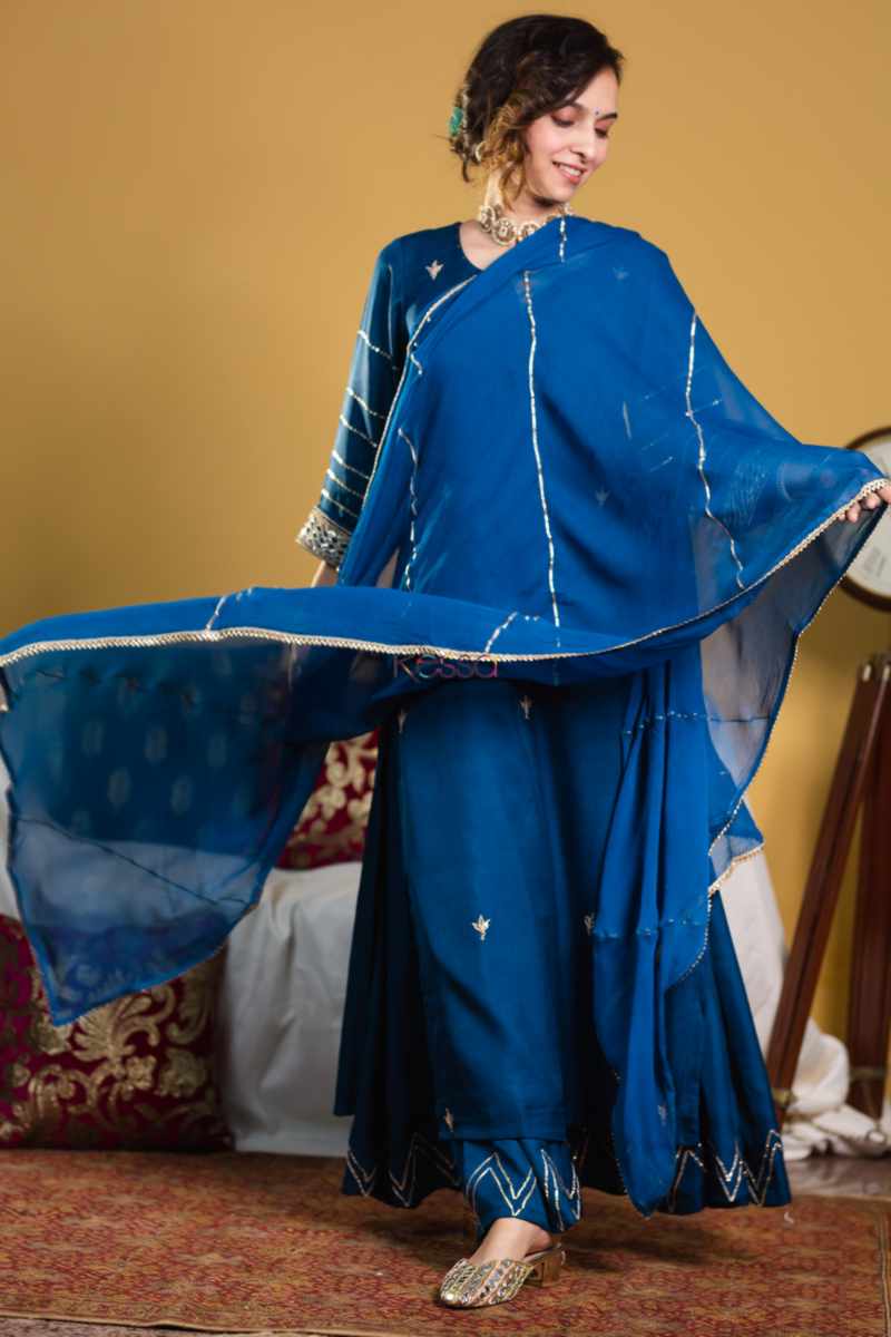 Image for Kusvaa Ws910 Savarna Silk Skirt Complete Set Front