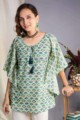 Image for Kusvaa Wsr332 Tamal Short Block Print Kaftan Front