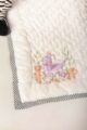 Image for Kaq229 Pushti Blockprint Mulmul Baby Quilt Front