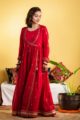 Image for Kusvaa Avdaf195 Haima Full Length Kalidaar Dress Front