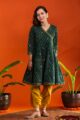 Image for Kusvaa Avdaf196 Abhaya Angrakha Kurti With Dhoti Salwar Featured