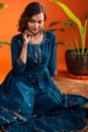 Image for Kusvaa Avdaf198 Baruni Cotton Jacket Kurta With Sharara Sitting