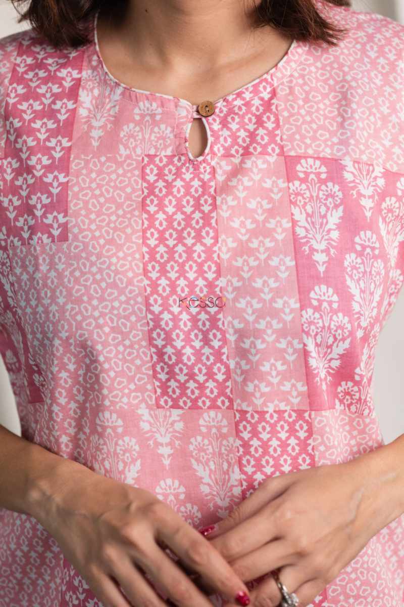 Image for Kusvaa De145 Sadhvi Jammies Set Closeup