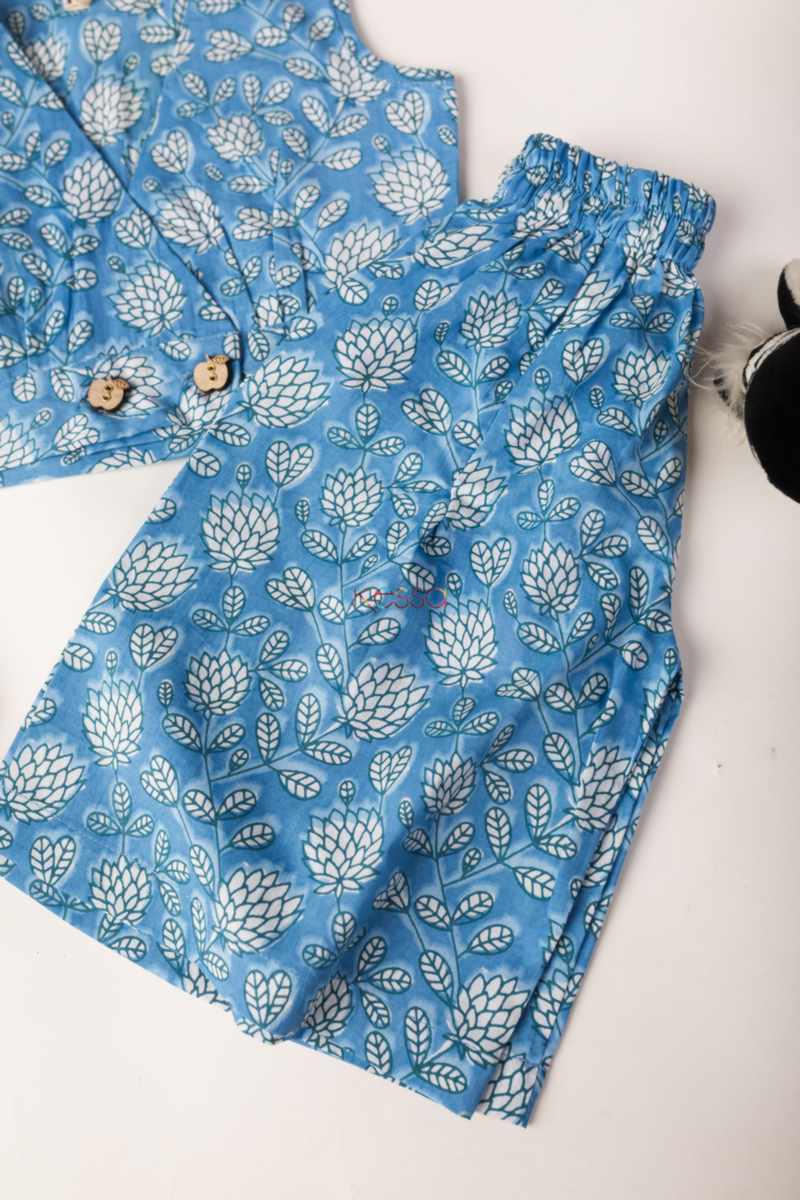 Image for Kusvaa Dek83 Nupura Cotton Cordinated Set Side