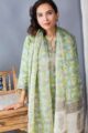 Image for Kusvaa Nekurta04 Svara Tussar Kurta Dupatta Pant Set Closeu