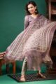 Image for Kusvaa Nekurta17 Hansika Tussar Kurta Dupatta Set Side