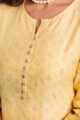 Image for Kusvaa Vcr150 Adita Maheshwari Silk Straight Kurta Closeup