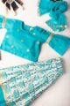 Image for Kusvaa Aj72 Lavali Girl Cotton Skirt With Top And Dupatta Set Front